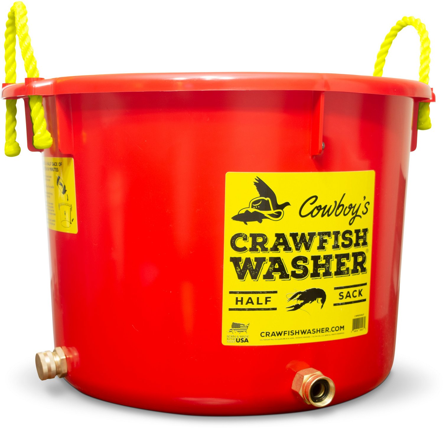 Cowboy's Half Sack 40 qt Crawfish Washer Academy