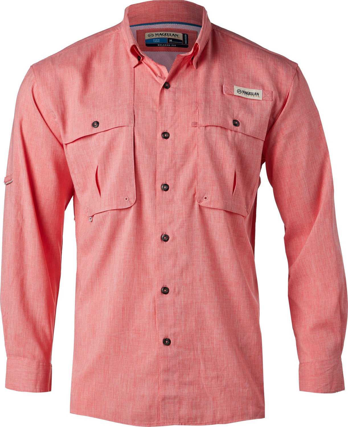 Magellan Fishing Shirt, Men's Aransas Pass Fish Gear Relaxed Fit