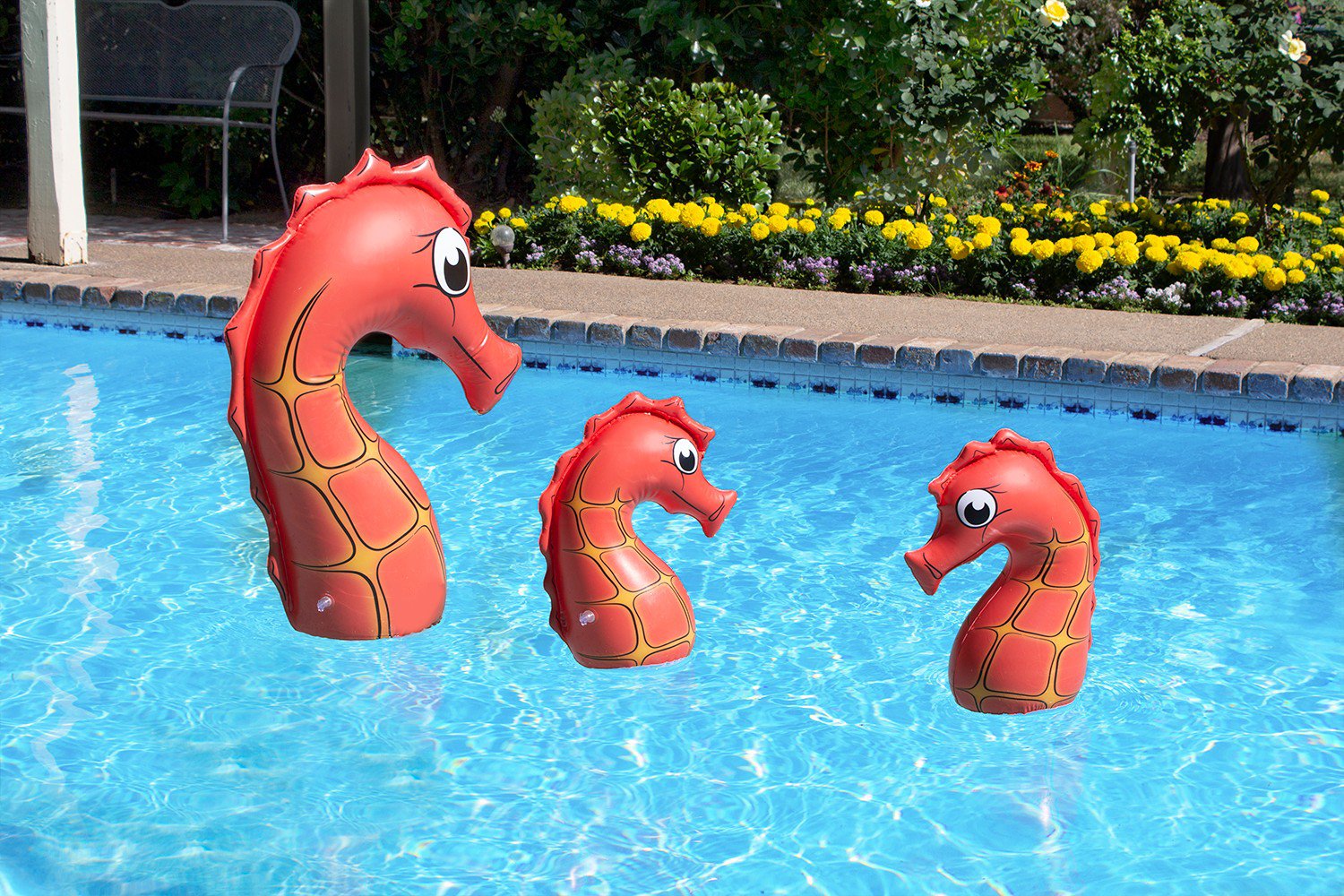 Poolmaster Seahorse Family Pool Decor Set                                                                                        - view number 2
