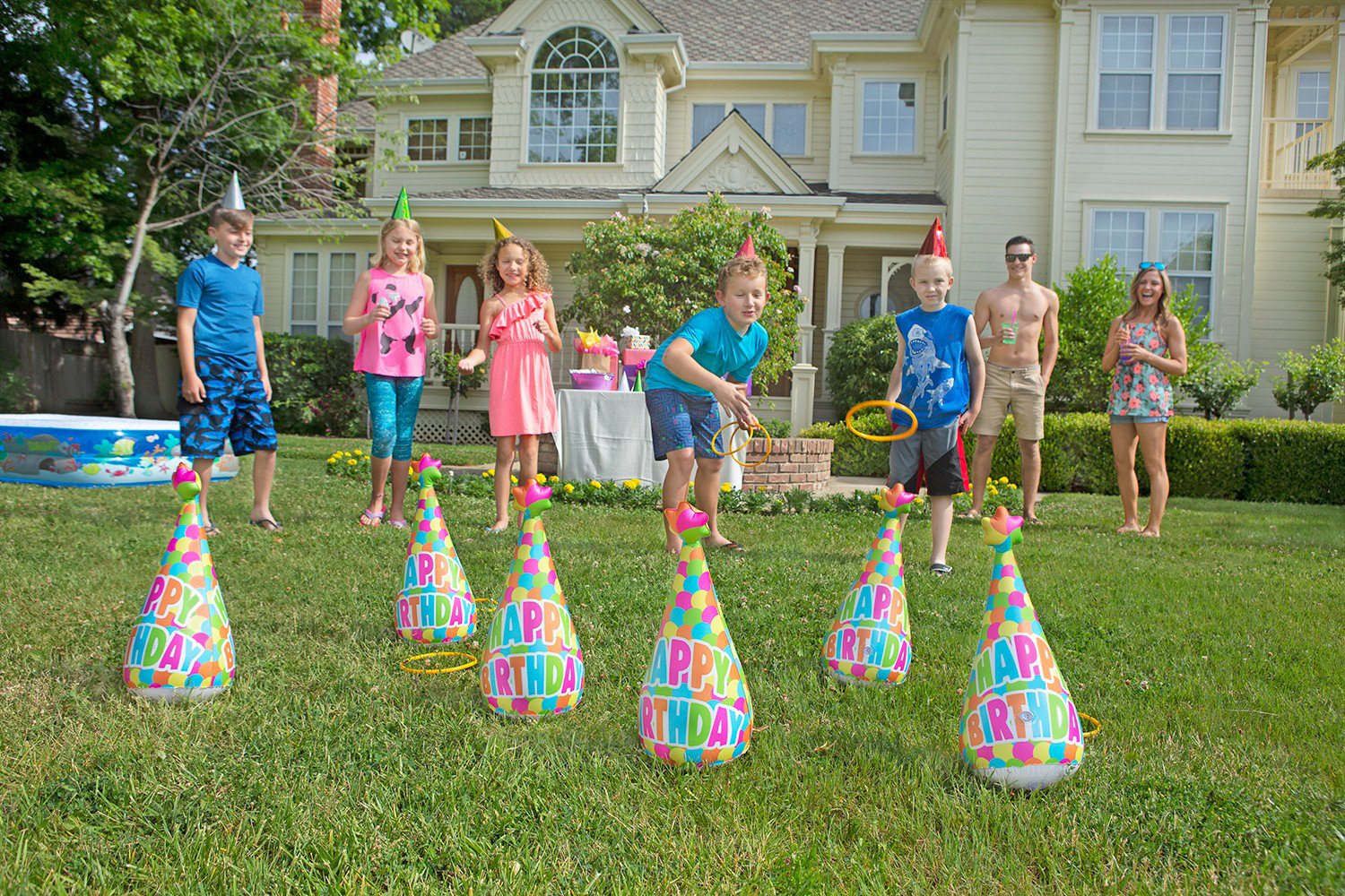 Poolmaster Party Hats Ring Toss Game                                                                                             - view number 3