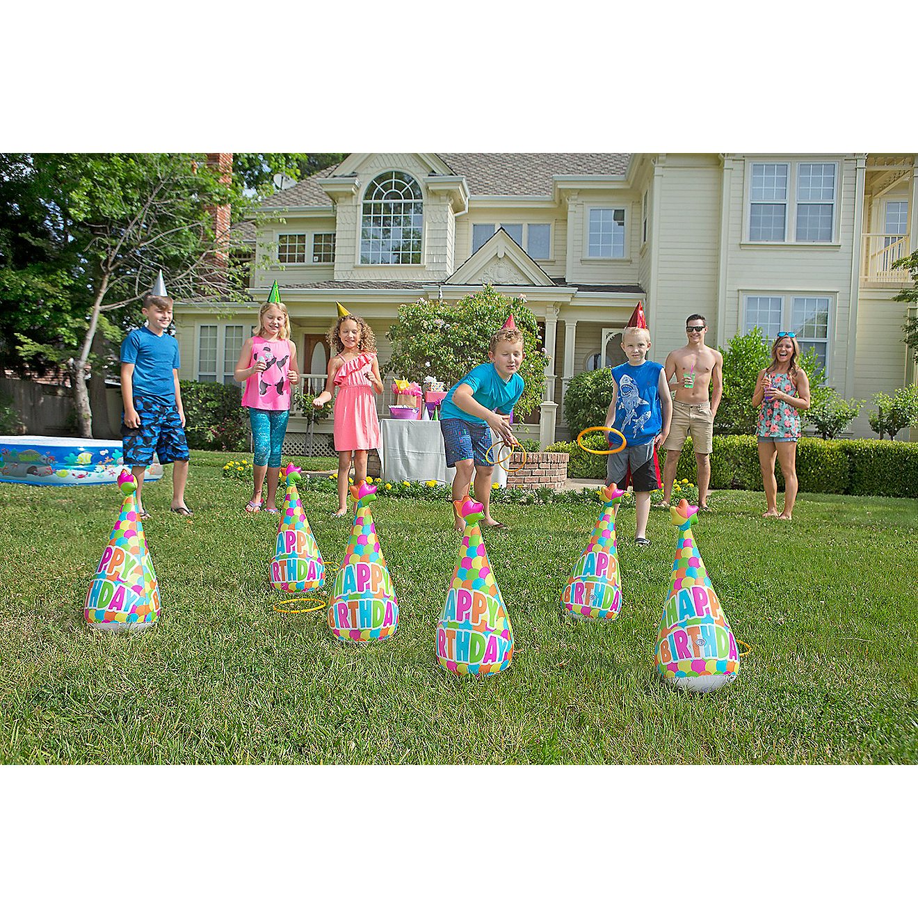 Poolmaster Party Hats Ring Toss Game                                                                                             - view number 3