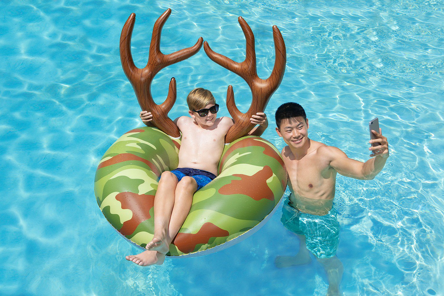 Poolmaster 48 in Camo Party Pool Float                                                                                           - view number 3