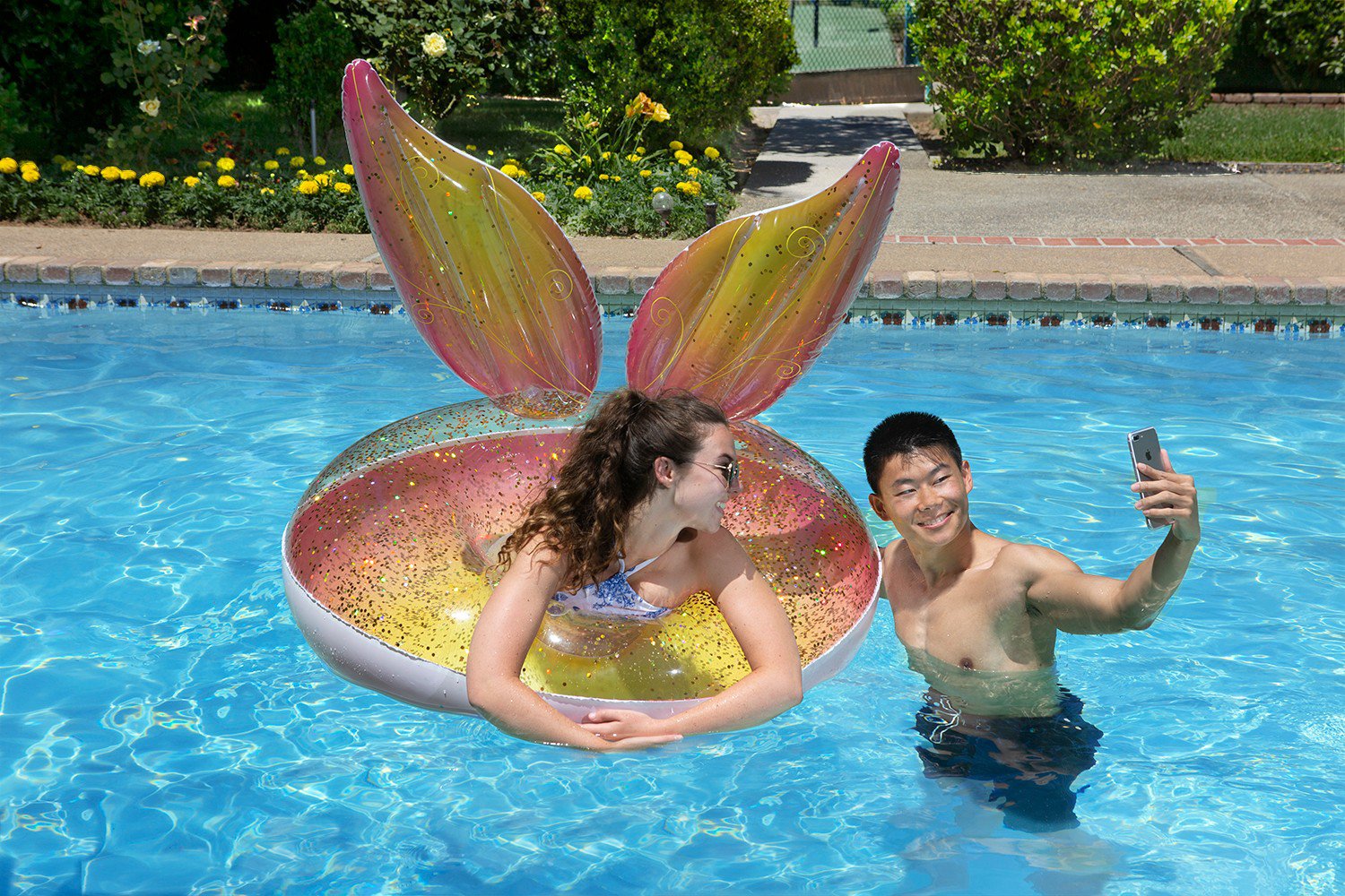 Poolmaster 48 in Glitter Pixie Party Pool Float                                                                                  - view number 3