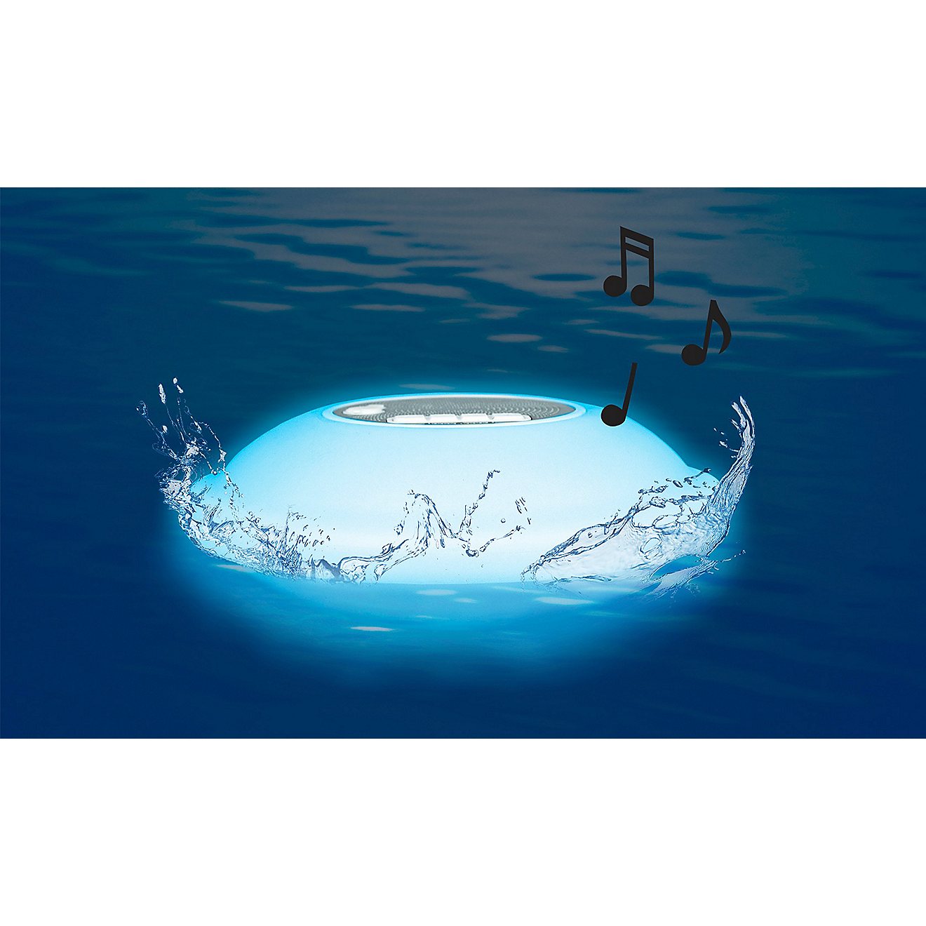 Poolmaster Floating Light-Up Wireless Speaker                                                                                    - view number 2
