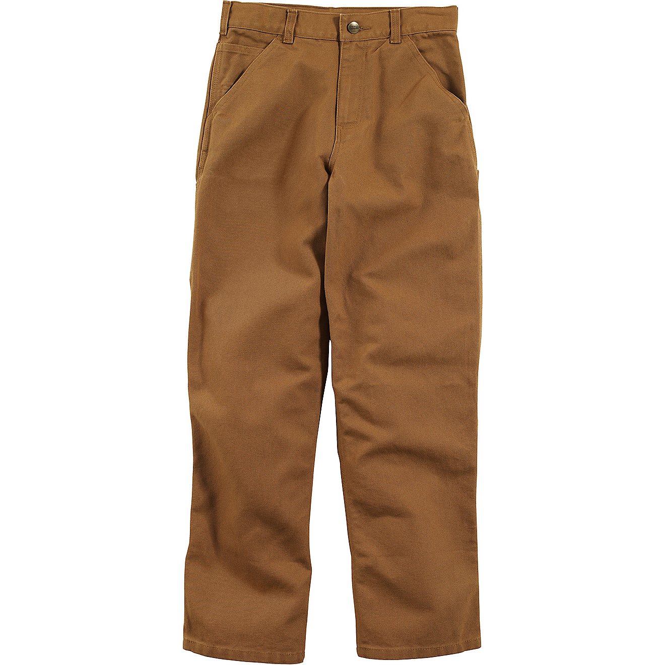 Carhartt Boys' 4-7 Canvas Dungaree Pants                                                                                         - view number 1