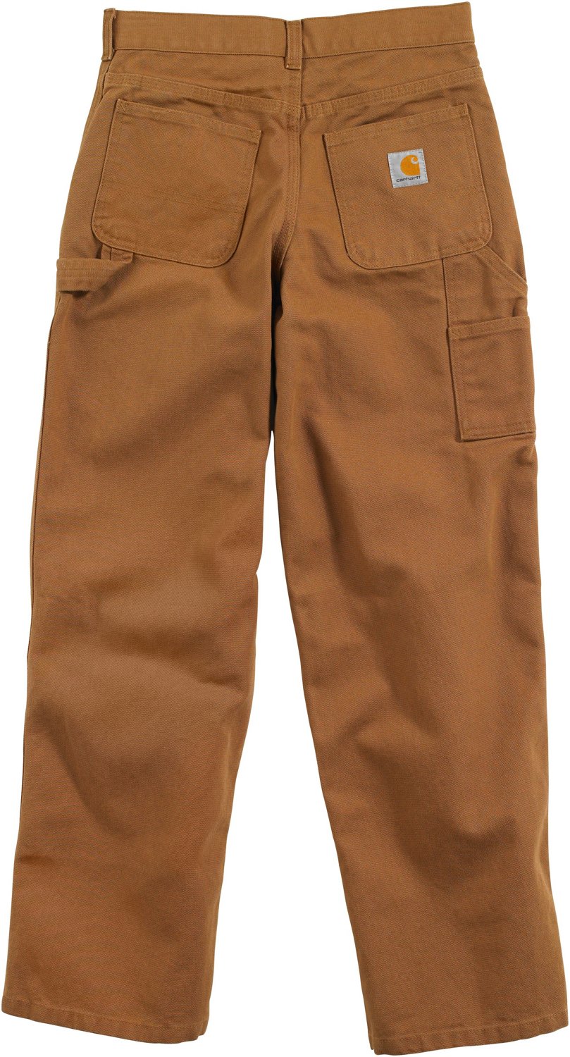 Carhartt Boys' 4-7 Canvas Dungaree Pants - view number 2