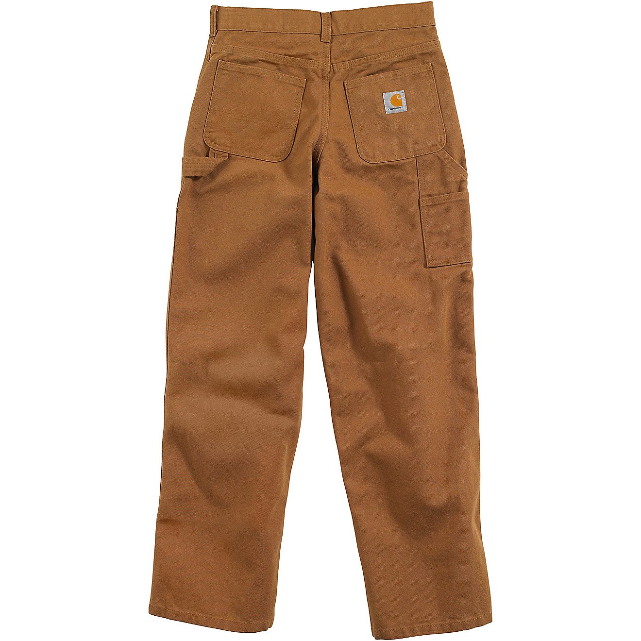 Carhartt Boys' 4-7 Canvas Dungaree Pants                                                                                         - view number 2