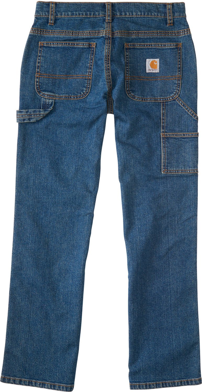 Carhartt Boys' 4-7 Dungaree Denim Jeans - view number 2
