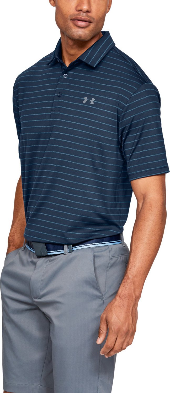 Under Armour Mens Performance 2.0 Smooth Stretch Golf Sports Polo Shirt