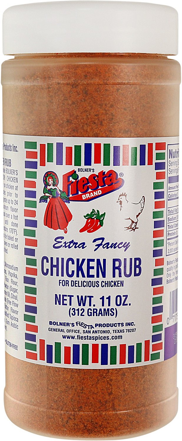 Bolner Fiesta Brand 11 oz Chicken Rub                                                                                            - view number 1 selected
