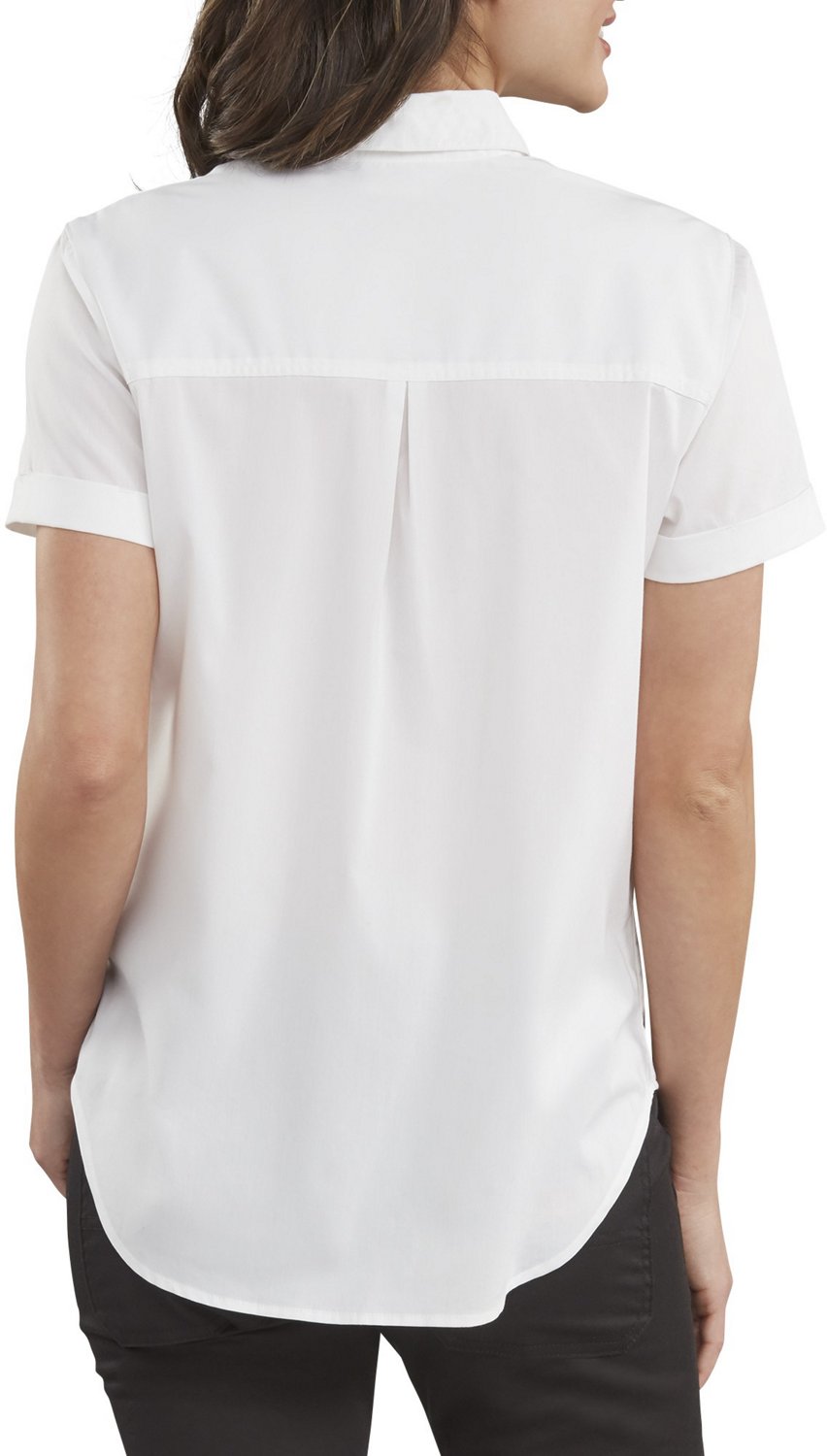 Dickies Women's Short Sleeve Woven Plus Size Shirt - view number 2