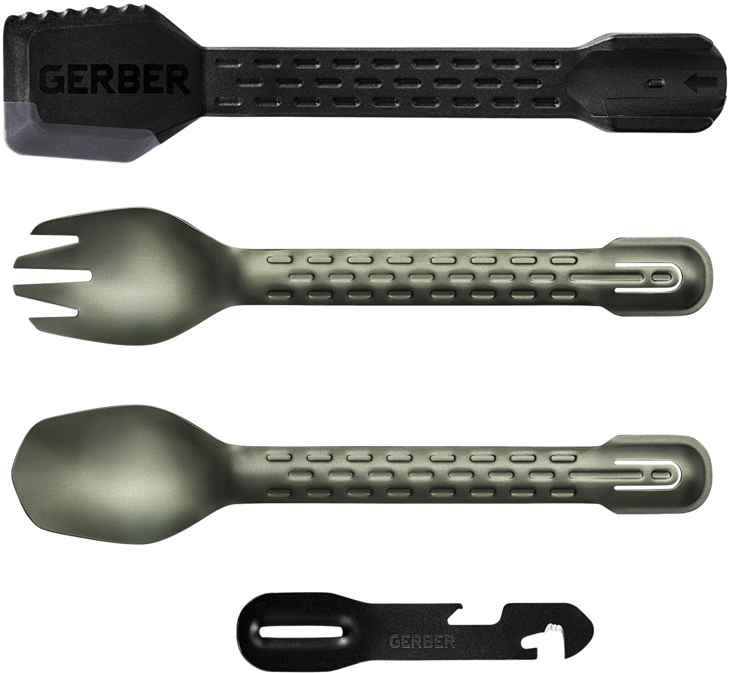 Gerber ComplEAT Flat Sage Utensil Set
