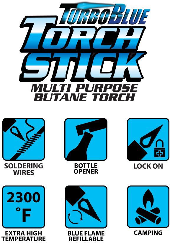 Turbo Blue Torch Stick | Academy