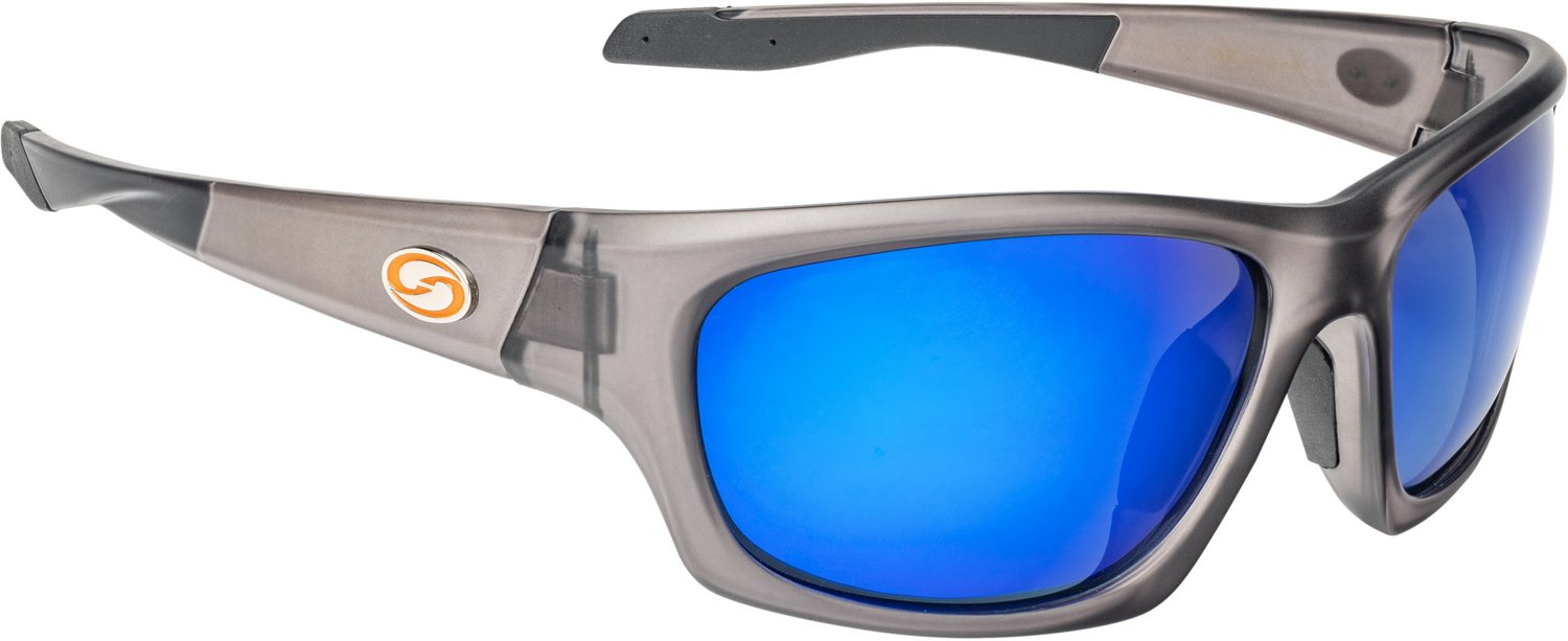 Polarized Sunglasses Strike King Plus Cash MBlk Frame Blue Mir