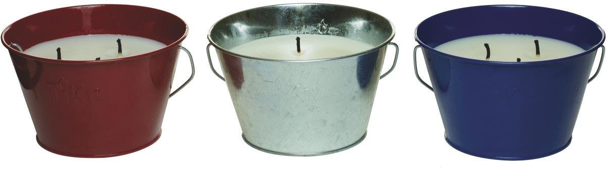 Tiki Americana Triple Wick Citronella Candle Bucket                                                                              - view number 1