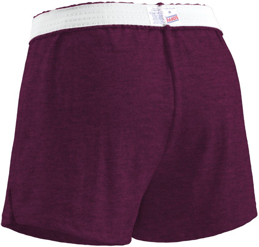 Maroon soffe shorts best sale