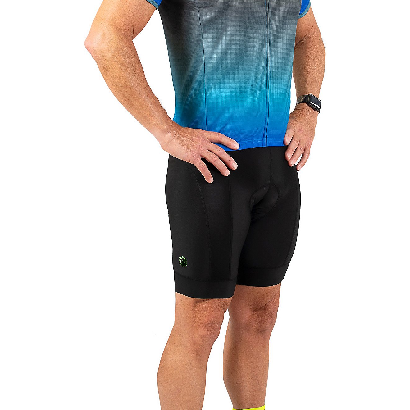 Canari Men's Ultima Gel Padded Cycling Shorts 8 in                                                                               - view number 1