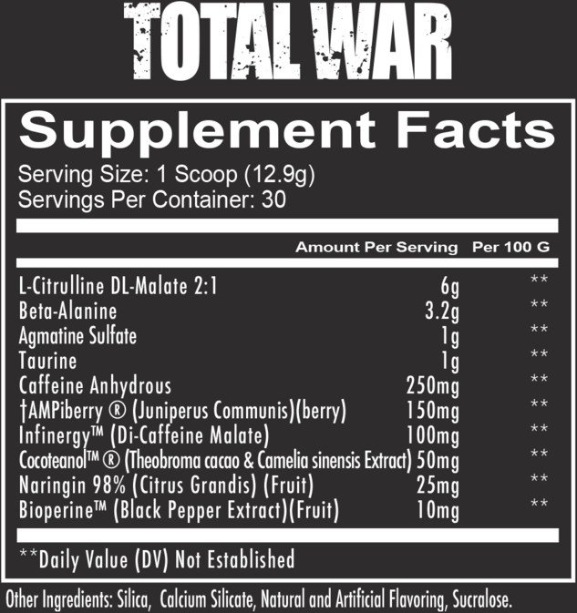 Redcon1 FDM Total War Pre-Workout Supplement - view number 2