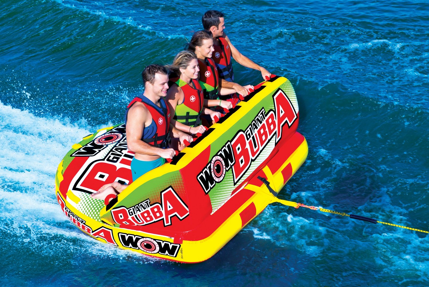 WOW Watersports Giant Bubba 4-Person Inflatable Towable Tube - view number 3