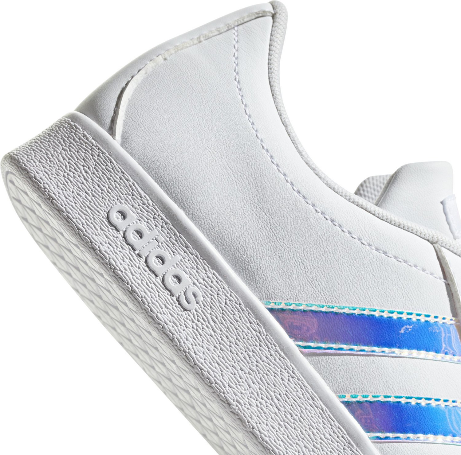 adidas Kids' VL Court 2.0 PSGS Shoes - view number 8