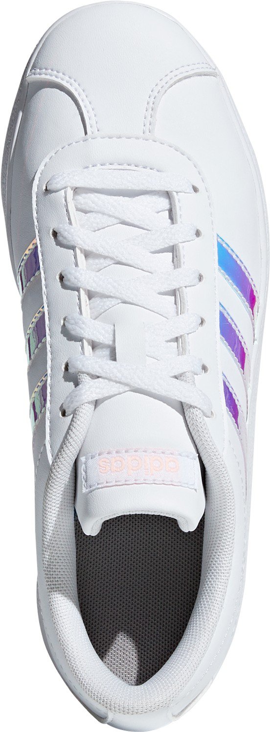 adidas Kids' VL Court 2.0 PSGS Shoes - view number 5