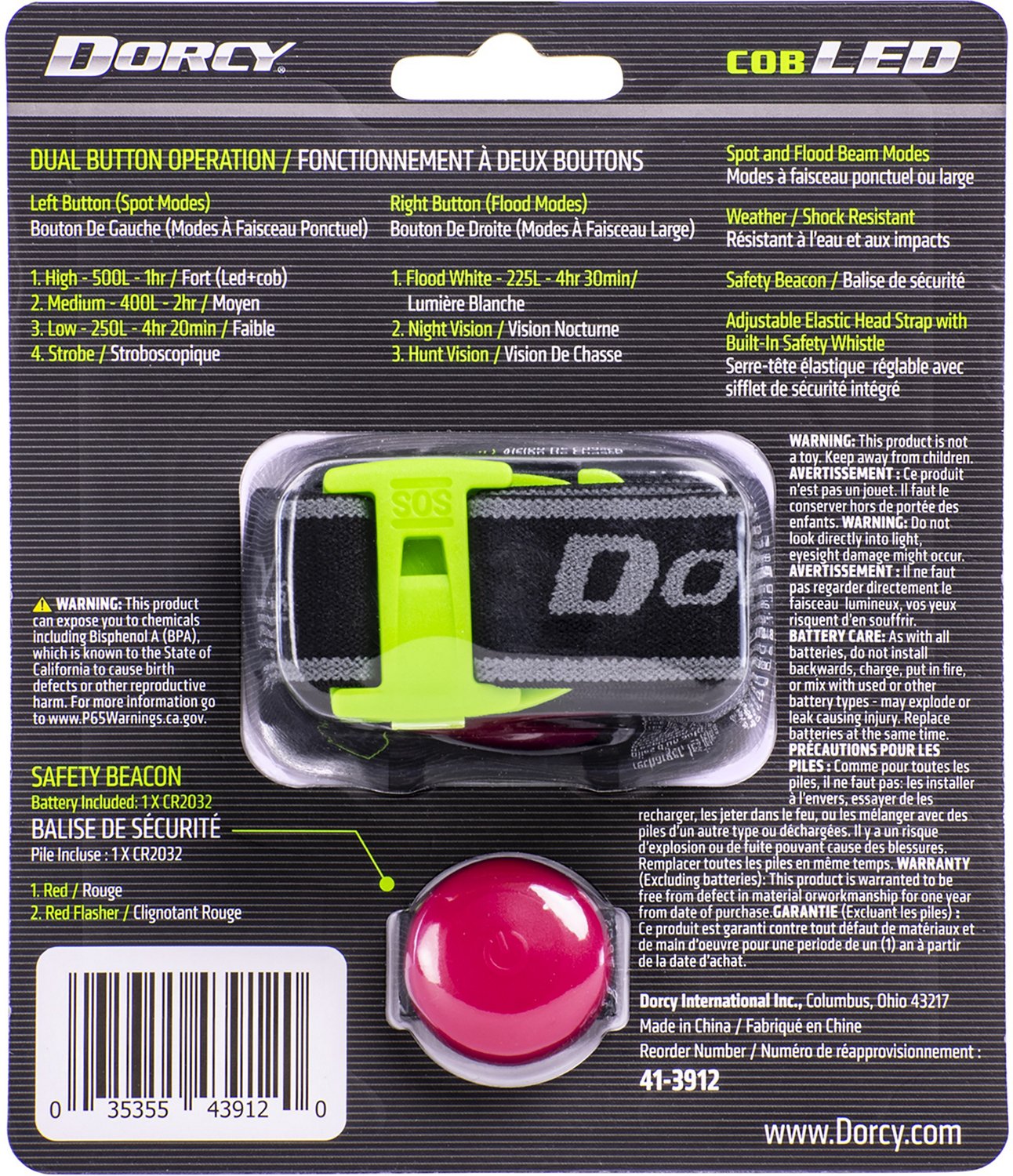 Dorcy Multicolor COB LED Headlamp                                                                                                - view number 6