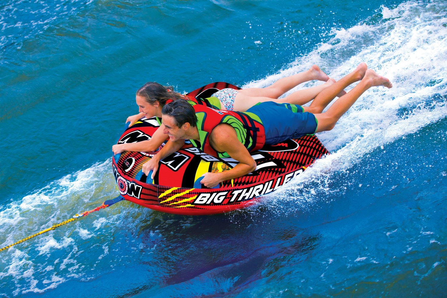 WOW Watersports Big Thriller 2-Person Inflatable Towable Tube - view number 2