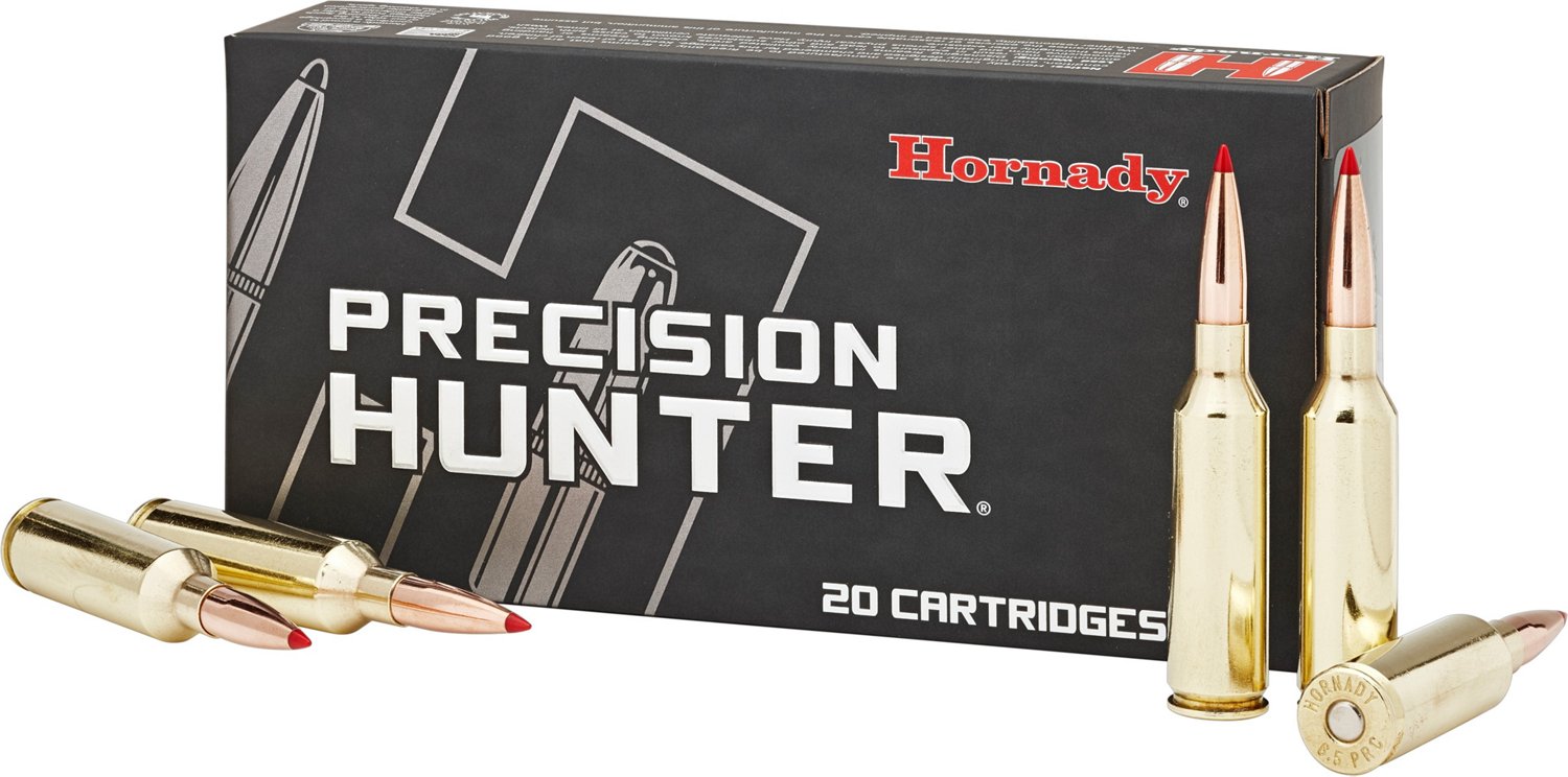 Hornady ELD-X Precision Hunter 6.5 PRC 143-Grain Rifle Ammunition - 20 ...