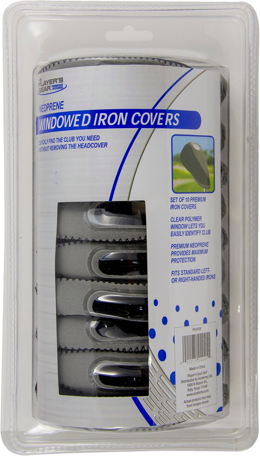 Players Gear Iron Covers with Clear Windows 10-Piece Set - view number 2