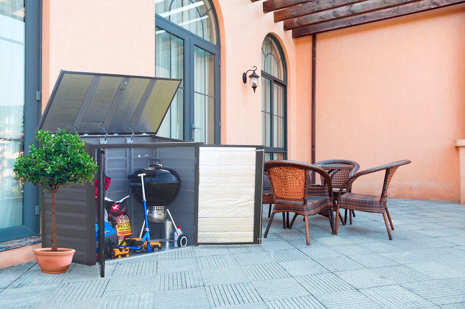 ShelterLogic Versa-Shed Steel Storage Shed - view number 8