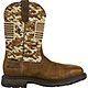 Ariat Men's WorkHog Patriot Camo Safety Toe Wellington Work Boots                                                                - view number 1 selected