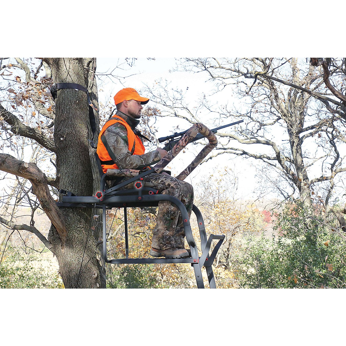 X-Stand Treestands The Duke 20 foot 1-Person Ladder Stand                                                                        - view number 5