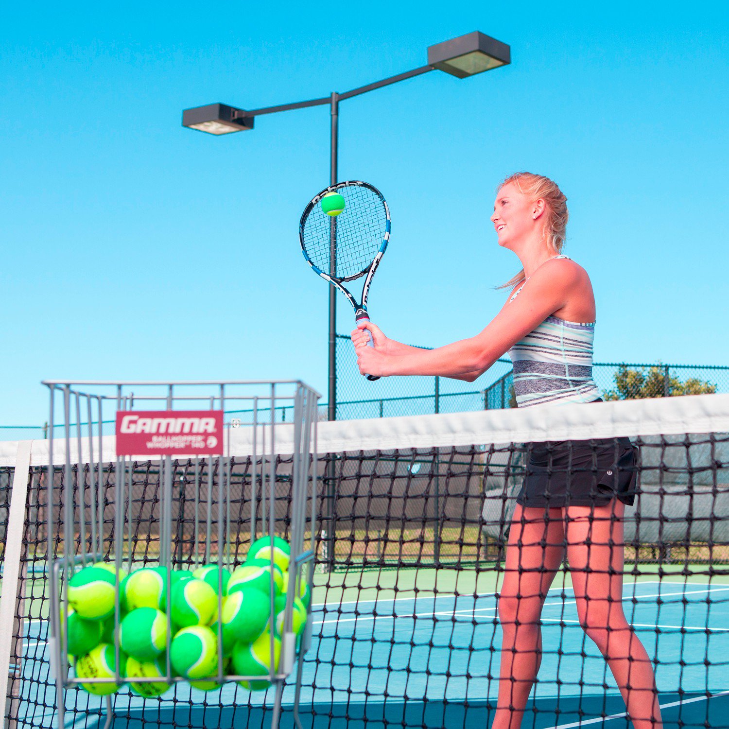 Gamma Quick Kids 78 Youth Tennis Balls Bucket 48-Count