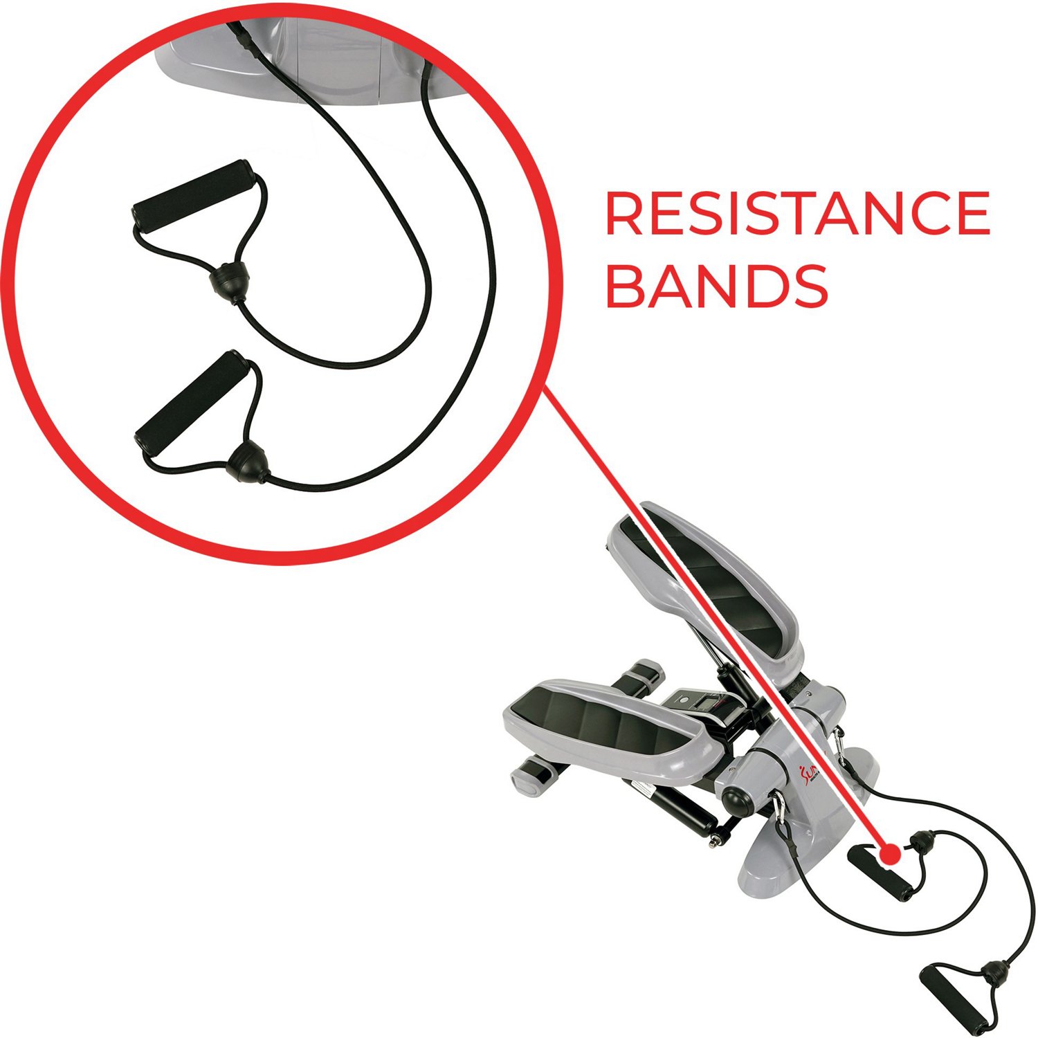 Sunny Health & Fitness SFS0870 Versa Step Machine with Resistance