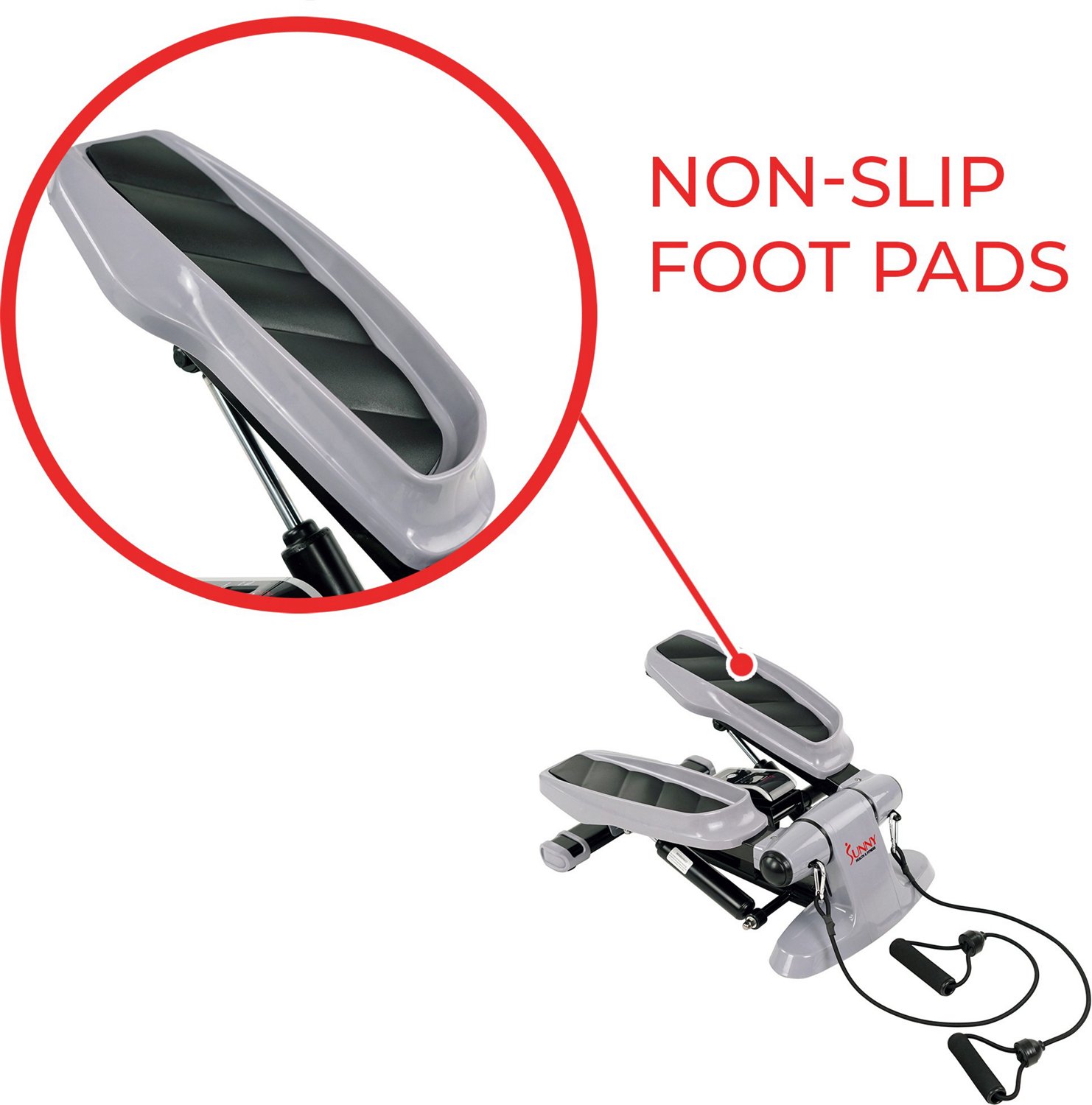 Sunny Health & Fitness SF-S0870 Versa Step Machine with Resistance Bands - view number 6