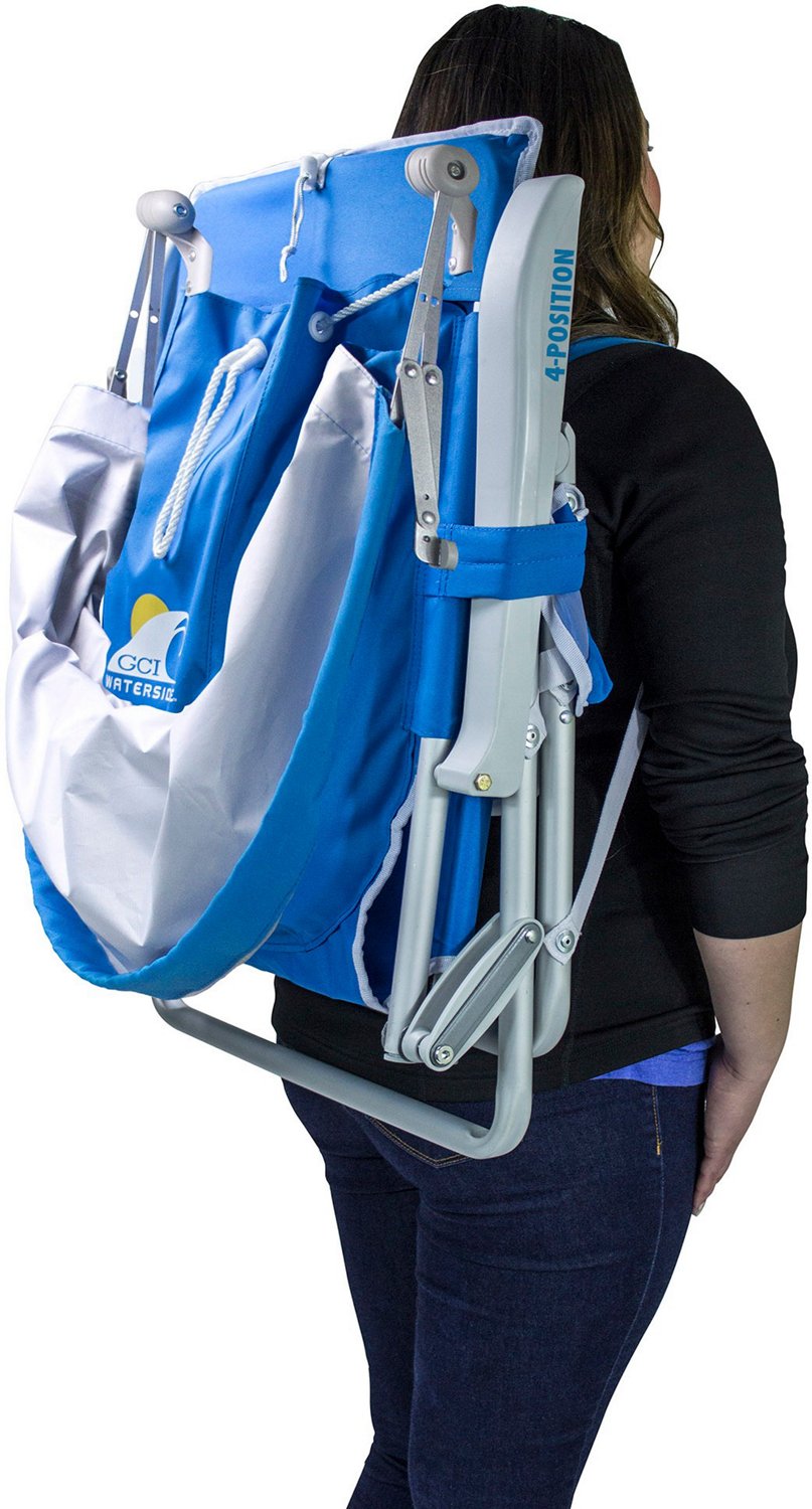GCI Outdoor Waterside SunShade Backpack Beach Chair - view number 4