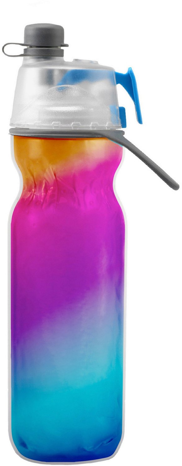 O2 COOL ArcticSqueeze Mist 'N Sip 20 oz Ombre Water Bottle