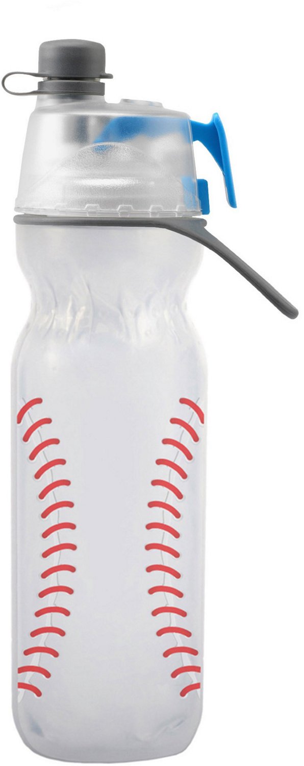 O2 COOL ArcticSqueeze Mist 'N Sip 20 oz Baseball Water Bottle