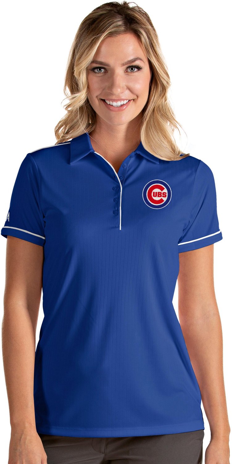 CHICAGO CUBS, ANTIGUA POLO/GOLF SHIRT, SIZE XL