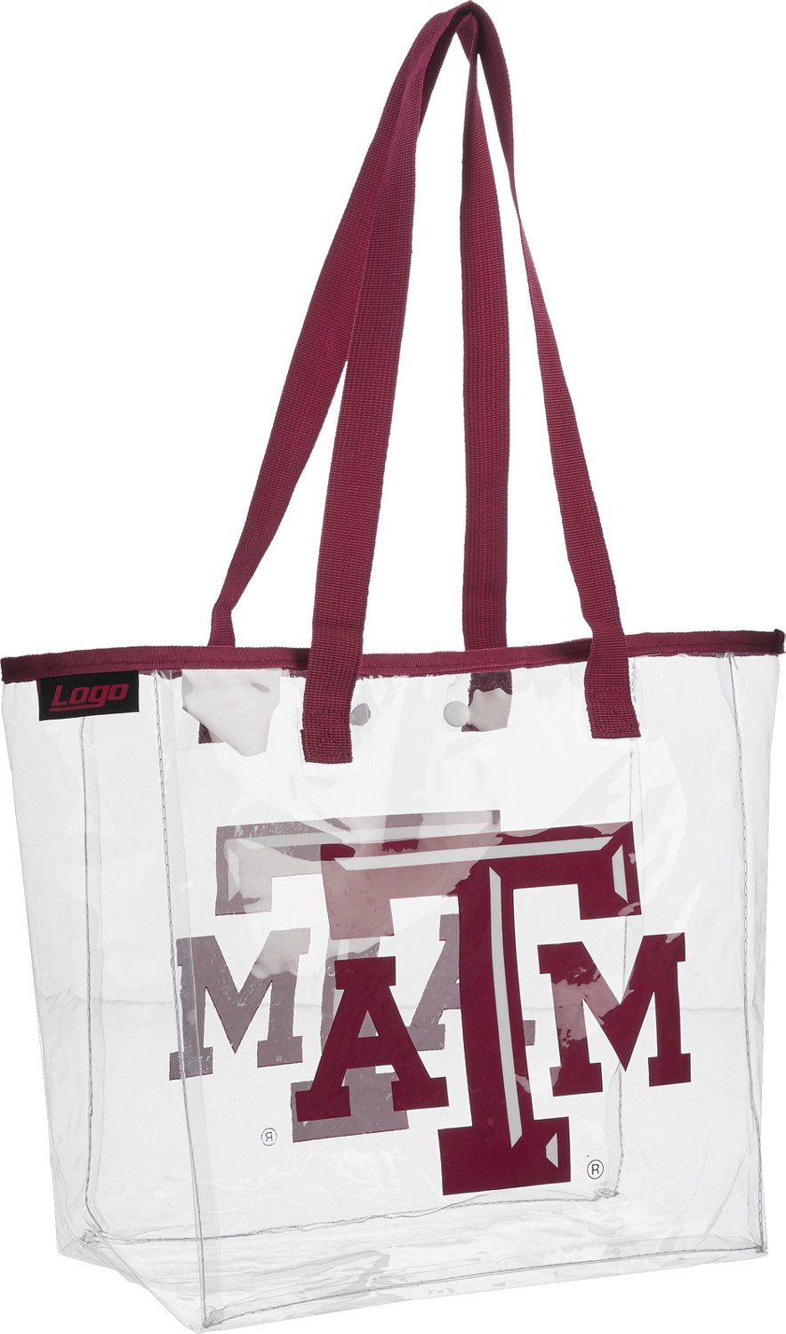 Logo Adults' Texas A&M University Stadium Clear Tote | Academy