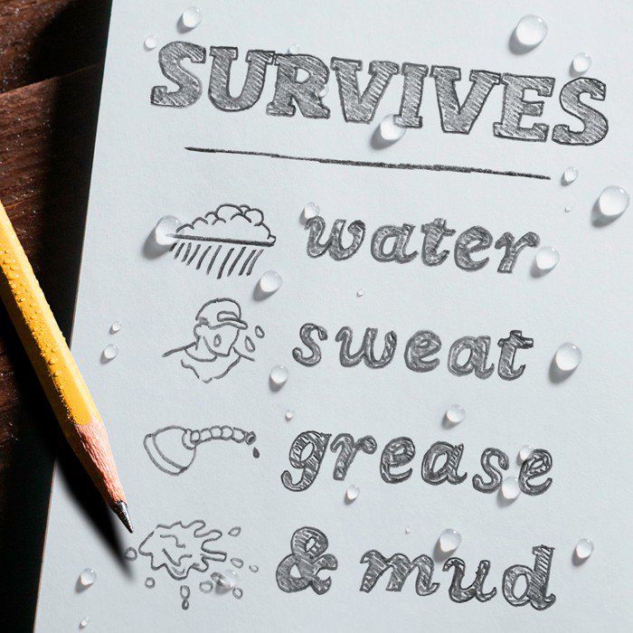 Rite in the Rain Weatherproof Top Spiral Notebook 3in x 5in, Universal Pattern                                                   - view number 5