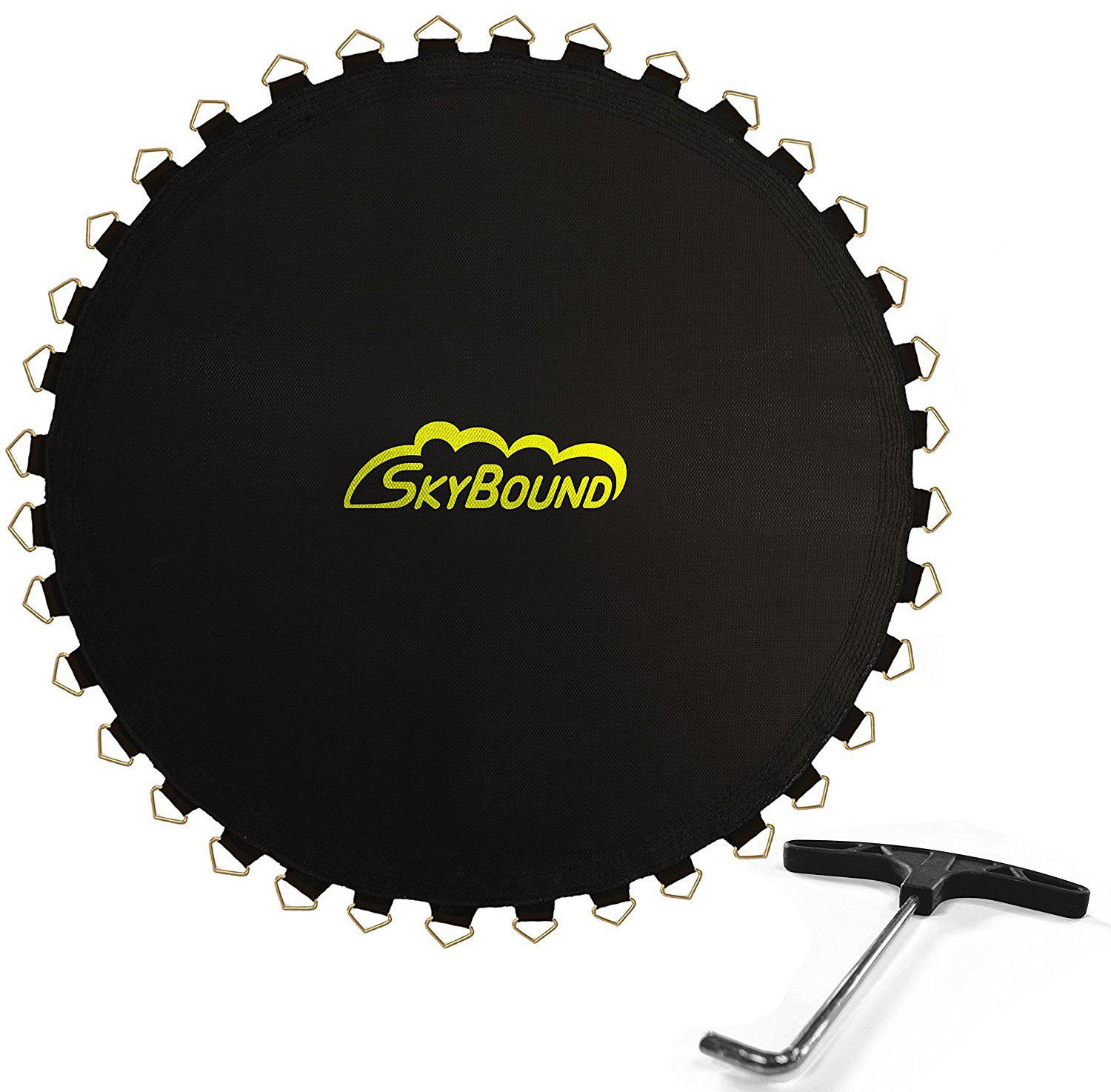 SkyBound 144 in Round Trampoline Mat with 96 V-Rings