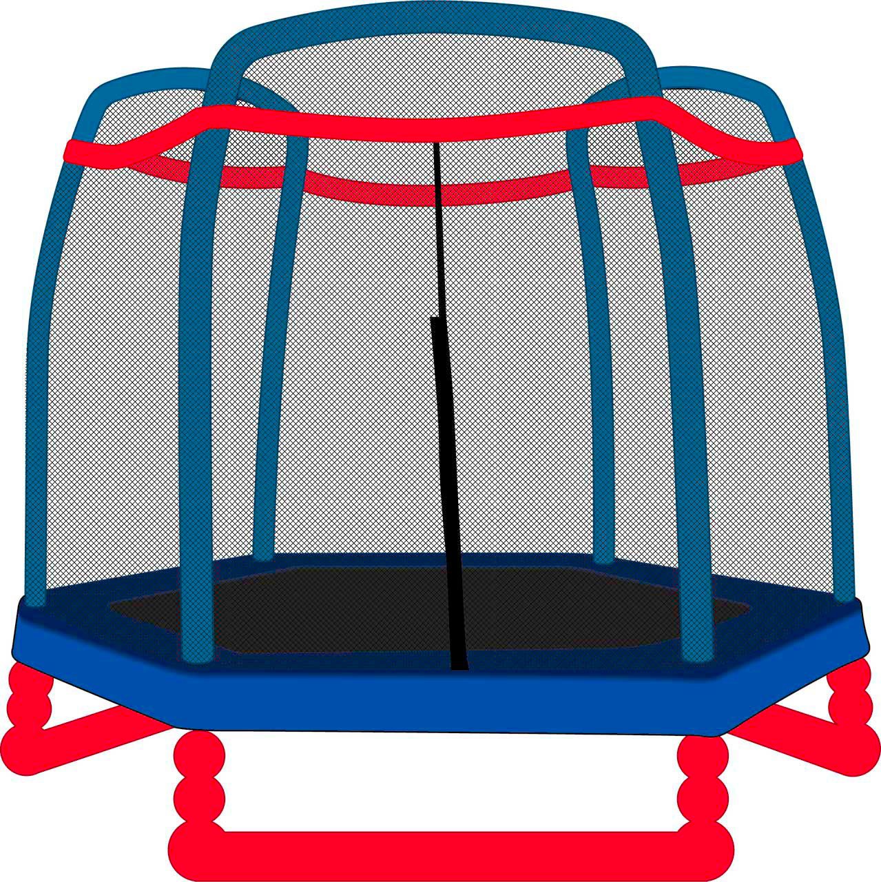 SkyBound 7 ft Trampoline Net                                                                                                     - view number 4