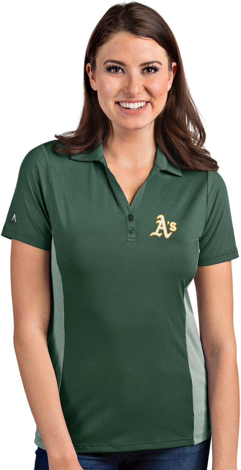 Antigua Women's Oakland Athletics Venture Polo Shirt