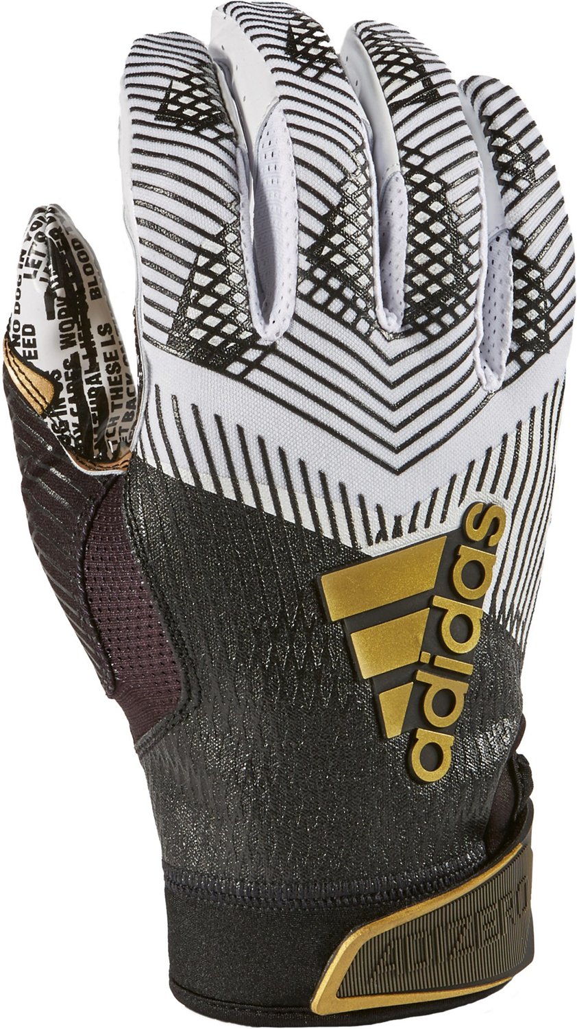 adidas Men's Adizero 8.0 Three Stripe Life Receiver Gloves