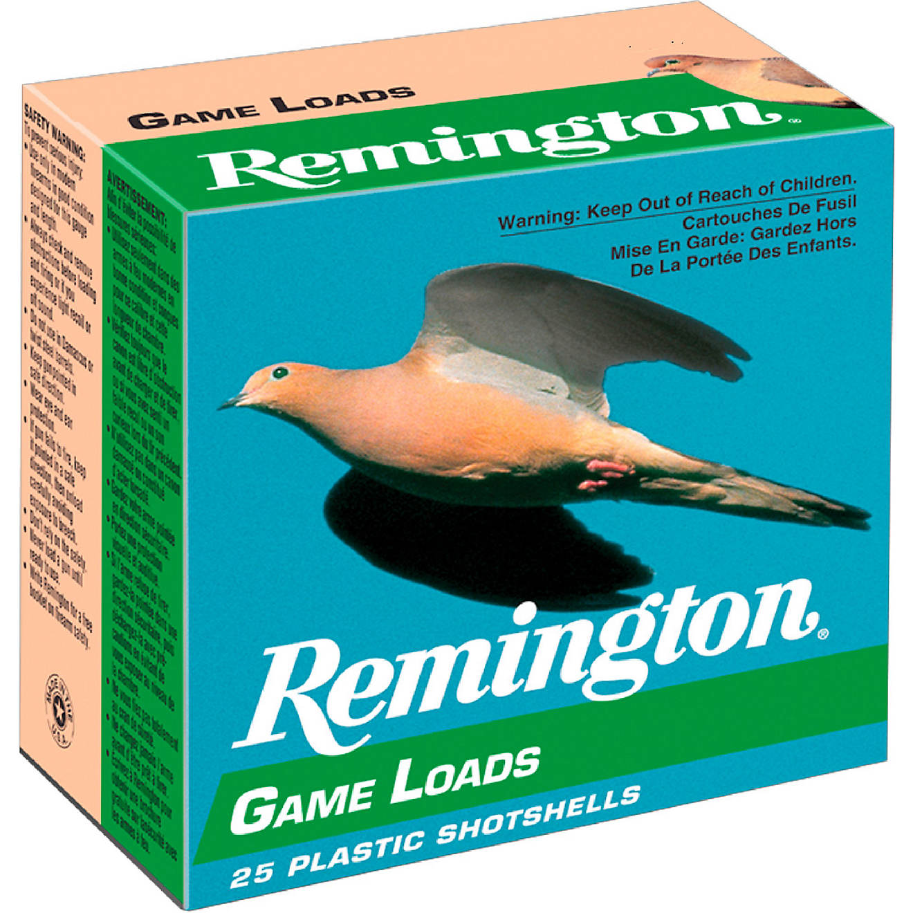 Remington Game Load 20 Gauge 8 Shot Shotshells                                                                                   - view number 1