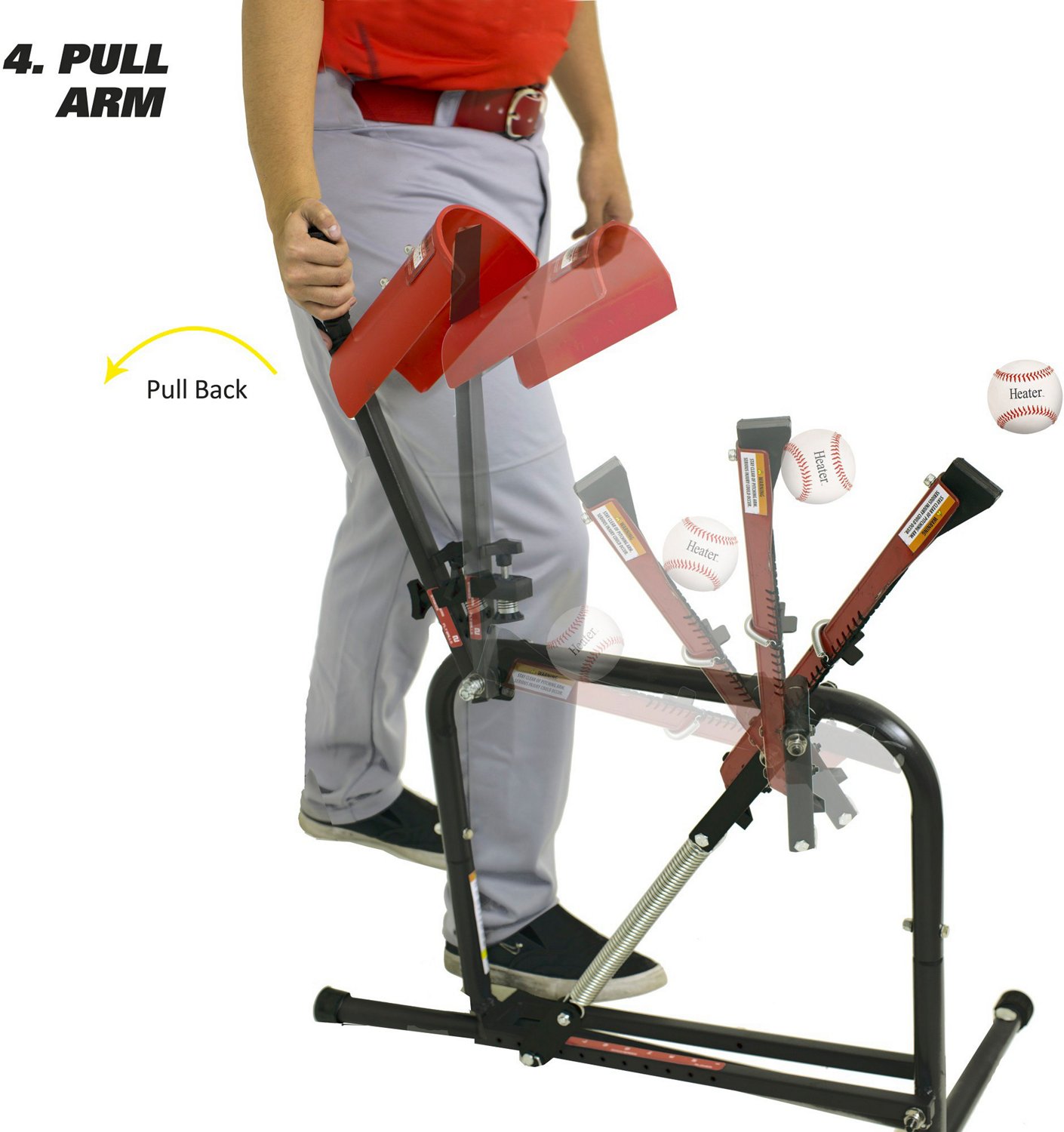 Heater Sports Perfect Pitch Mechanical Pitching Machine 50 MPH