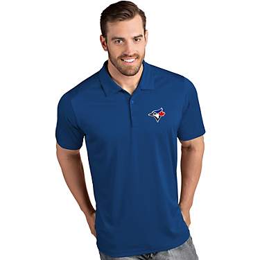 Antigua Men's Toronto Blue Jays Tribute Short Sleeve Polo Shirt                                                                 