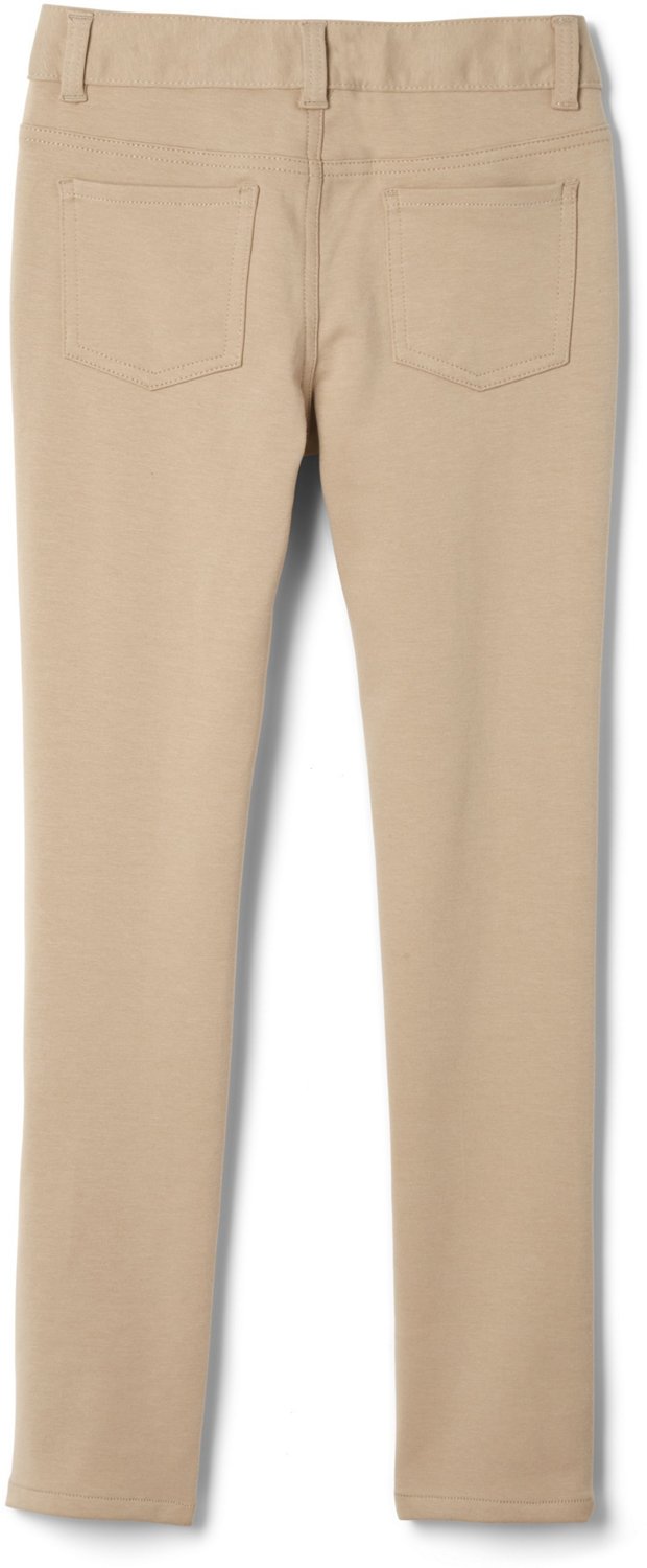French Toast @School Girls' Stretch Ponte Knit Skinny School Pants - view number 2