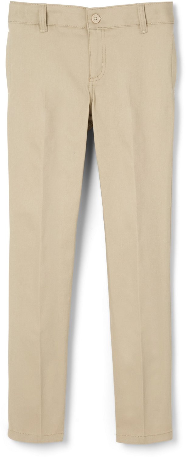 French Toast @School Girls' Adjustable Waist Stretch Twill Skinny Pants ...